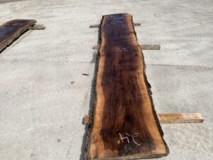 live edge walnut slab, unsteamed walnut, hardwood tabletop