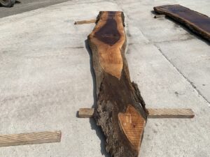 live edge walnut slab, walnut crotch, unsteamed walnut, rustic walnut slab