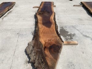 live edge walnut slab, walnut crotch, unsteamed walnut, rustic walnut slab