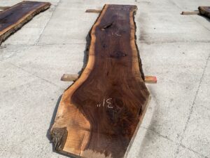 live edge walnut slab, walnut crotch, unsteamed walnut, rustic walnut slab