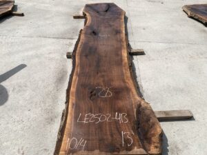 live edge walnut slab, walnut crotch, unsteamed walnut, rustic walnut slab