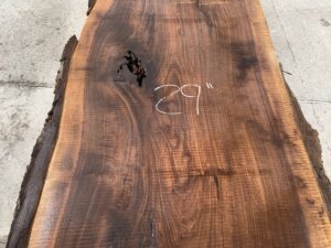 live edge walnut slab, walnut crotch, unsteamed walnut, rustic walnut slab