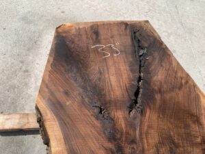 live edge walnut slab, walnut crotch, unsteamed walnut, rustic walnut slab
