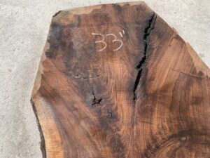 live edge walnut slab, walnut crotch, unsteamed walnut, rustic walnut slab