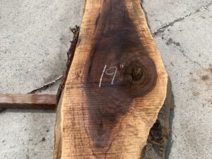 live edge walnut slab, unsteamed walnut, rustic walnut slab