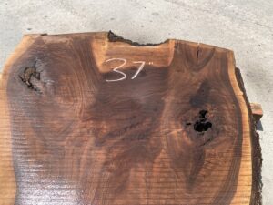 live edge walnut slab, unsteamed walnut, rustic walnut slab