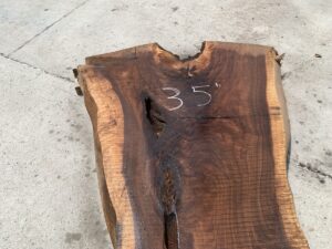 live edge walnut slab, unsteamed walnut, rustic walnut slab
