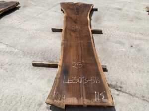 live edge walnut slab, unsteamed walnut, rustic walnut slab