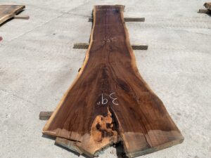 live edge walnut slab, unsteamed walnut, rustic walnut slab