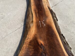 live edge walnut slab, rustic walnut slab, unsteamed walnut
