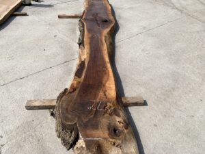 live edge walnut slab, rustic walnut slab, unsteamed walnut