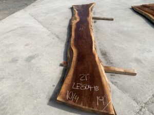 live edge walnut slab, rustic walnut slab, unsteamed walnut