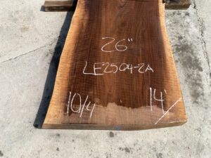 live edge walnut slab, rustic walnut slab, unsteamed walnut