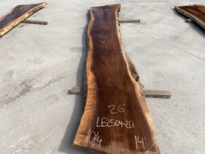 live edge walnut slab, rustic walnut slab, unsteamed walnut