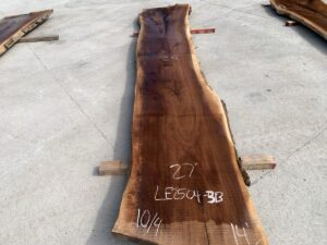 live edge walnut slab, rustic walnut slab, unsteamed walnut