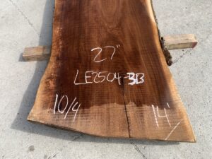 live edge walnut slab, rustic walnut slab, unsteamed walnut