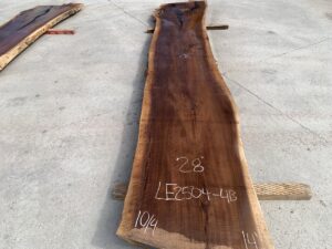 live edge walnut slab, rustic walnut slab, unsteamed walnut