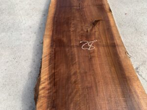 live edge walnut slab, rustic walnut slab, unsteamed walnut