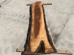 live edge walnut slab, unsteamed walnut, hardwood bar tops, hardwood tabletops