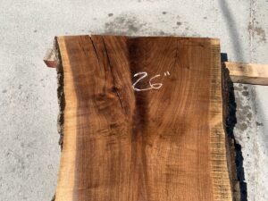 live edge walnut slab, unsteamed walnut, hardwood bar tops, hardwood tabletops