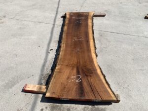 live edge walnut slab, unsteamed walnut, hardwood bar tops, hardwood tabletops