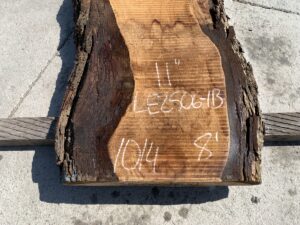 live edge walnut slab, hardwood tabletop, unsteamed walnut