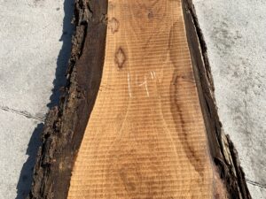 live edge walnut slab, hardwood tabletop, unsteamed walnut