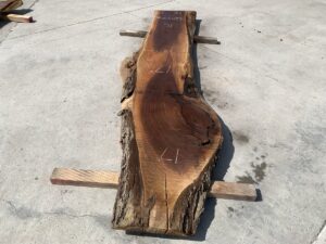 live edge walnut slab, unsteamed walnut, hardwood lumber
