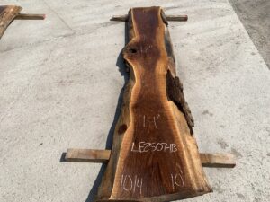 live edge walnut slab, unsteamed walnut, hardwood lumber
