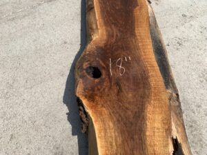 live edge walnut slab, unsteamed walnut, hardwood lumber