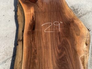live edge walnut slab, unsteamed walnut, hardwood lumber