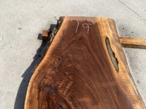 live edge walnut slab, unsteamed walnut, hardwood lumber