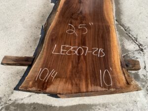 live edge walnut slab, unsteamed walnut, hardwood lumber