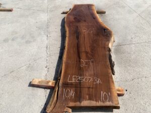 live edge walnut slab, unsteamed walnut, hardwood lumber