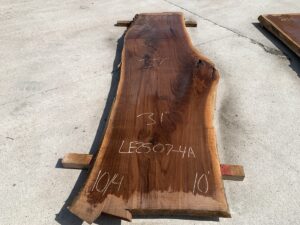 live edge walnut slab, unsteamed walnut, hardwood lumber