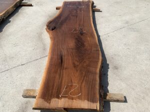 live edge walnut slab, unsteamed walnut, hardwood lumber