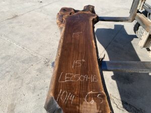 live edge walnut slab, hardwood tabletop, unsteamed walnut