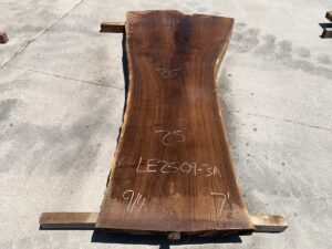 live edge walnut slab, hardwood tabletop, unsteamed walnut, walnut crotch
