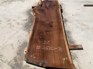live edge walnut slab, unsteamed walnut,, hardwood bar top, hardwood tabletops