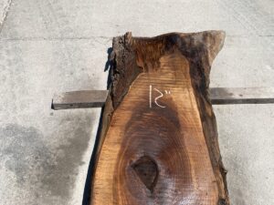 live edge walnut slab, unsteamed walnut, hardwood tops, hardwood bar tops