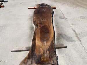 live edge walnut slab, unsteamed walnut, hardwood tops, hardwood bar tops