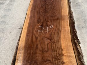 live edge walnut slab, unsteamed walnut, hardwood tops, hardwood bar tops