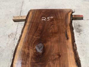 live edge walnut slab, unsteamed walnut, hardwood tops, hardwood bar tops
