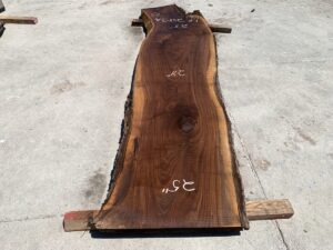 live edge walnut slab, unsteamed walnut, hardwood tops, hardwood bar tops