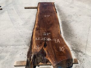 live edge walnut slab, unsteamed walnut, hardwood tops, hardwood bar tops