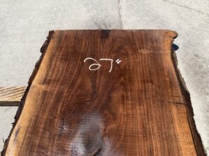 live edge walnut slab, unsteamed walnut, hardwood tops, hardwood bar tops