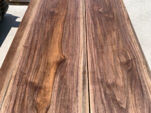 variegated walnut lumber, premium hardwood, unsteamed walnut