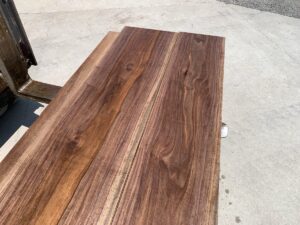variegated walnut lumber, premium hardwood, unsteamed walnut