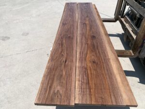 variegated walnut lumber, premium hardwood, unsteamed walnut