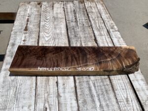 walnut crotch, door panel, drawer panel
